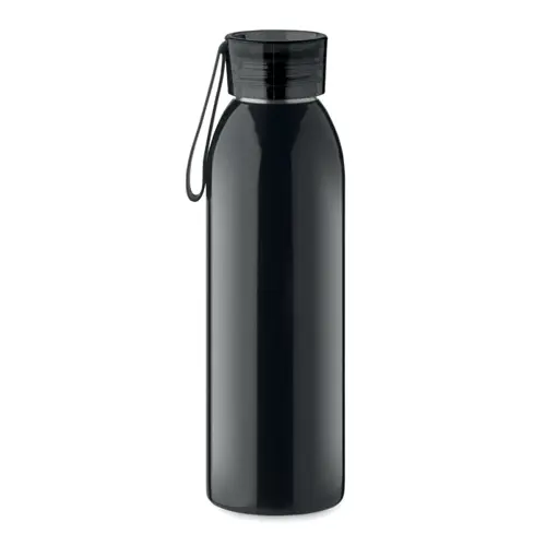 Borraccia in acciaio inox con coperchio in PP e gancio in silicone da 650ml