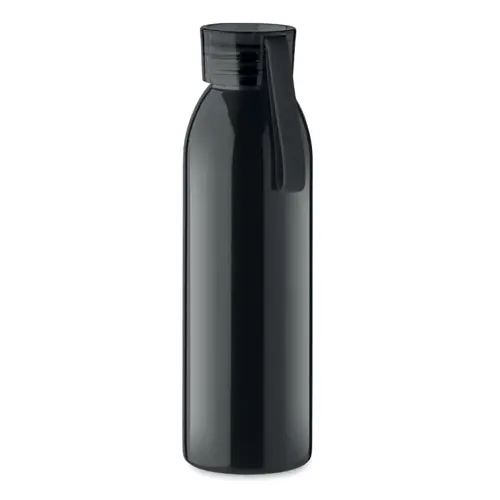 Borraccia in acciaio inox con coperchio in PP e gancio in silicone da 650ml