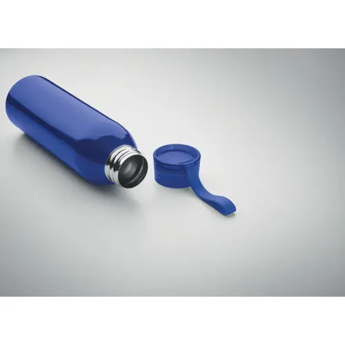 Borraccia in acciaio inox con coperchio in PP e gancio in silicone da 650ml