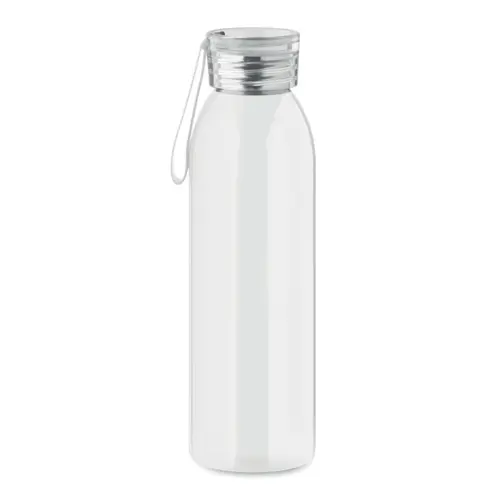 Borraccia in acciaio inox con coperchio in PP e gancio in silicone da 650ml