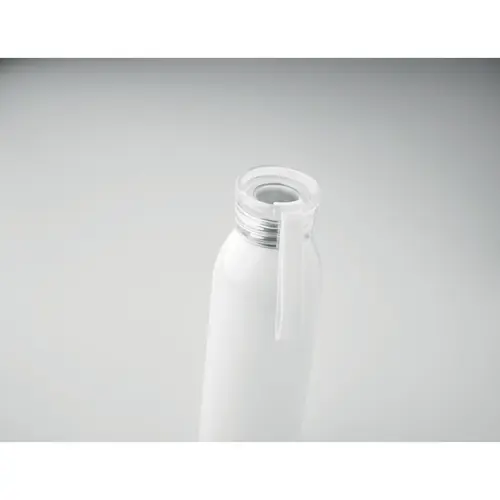 Borraccia in acciaio inox con coperchio in PP e gancio in silicone da 650ml