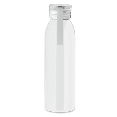 Borraccia in acciaio inox con coperchio in PP e gancio in silicone da 650ml