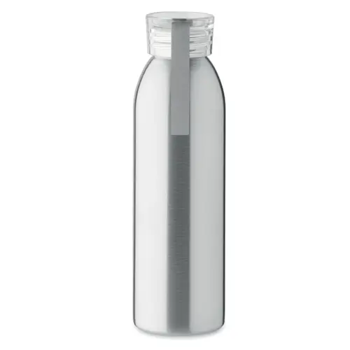 Borraccia in acciaio inox con coperchio in PP e gancio in silicone da 650ml