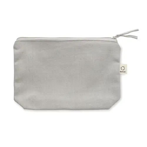 Pochette porta cosmetici in cotone riciclato e RPET da 320gr 21.5X5X14.5CM
