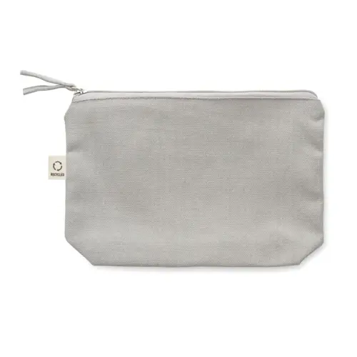 Pochette porta cosmetici in cotone riciclato e RPET da 320gr 21.5X5X14.5CM