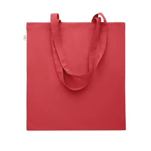 Shopper in cotone riciclato manici lunghi 140gr 38X42cm
