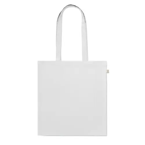 Shopper in cotone riciclato manici lunghi 140gr 38X42cm