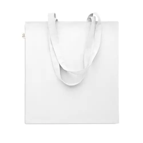 Shopper in cotone riciclato manici lunghi 140gr 38X42cm