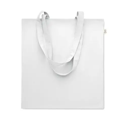 Shopper in cotone riciclato manici lunghi 140gr 38X42cm