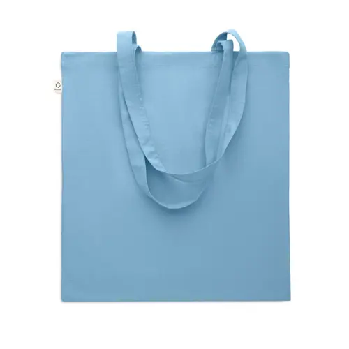 Shopper in cotone riciclato manici lunghi 140gr 38X42cm