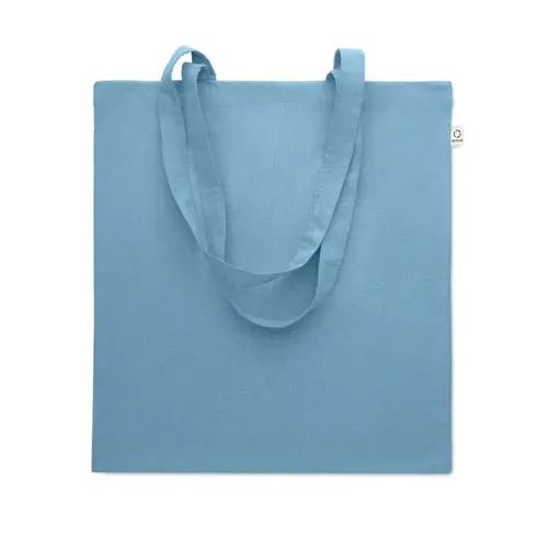 Shopper in cotone riciclato manici lunghi 140gr 38X42cm