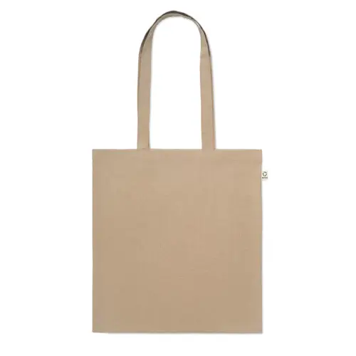 Shopper in cotone riciclato manici lunghi 140gr 38X42cm