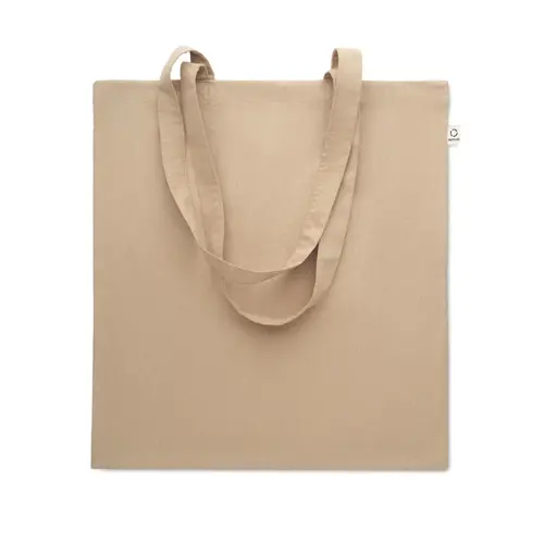 Shopper in cotone riciclato manici lunghi 140gr 38X42cm