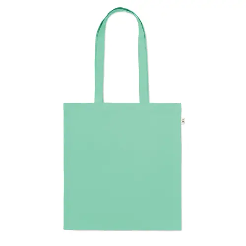 Shopper in cotone riciclato manici lunghi 140gr 38X42cm