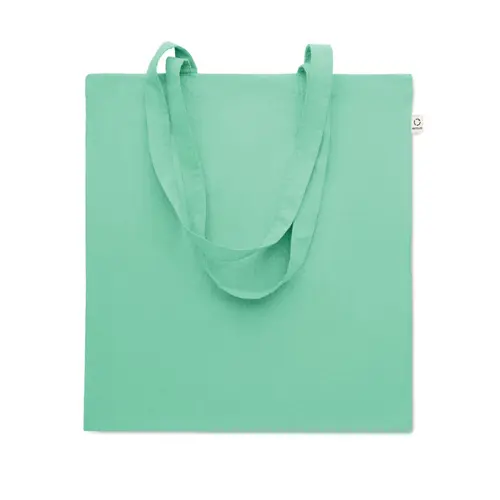 Shopper in cotone riciclato manici lunghi 140gr 38X42cm
