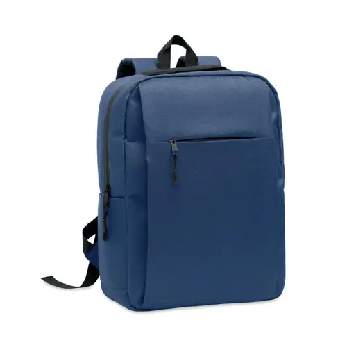 Zaino porta pc da 15" in RPET con scomparti imbottiti e varie tasche e schianle spallacci imbottiti