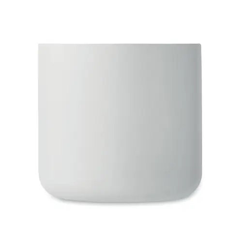 Tazza in acciaio inox riciclato doppio strato con manico in legno da 350 ml