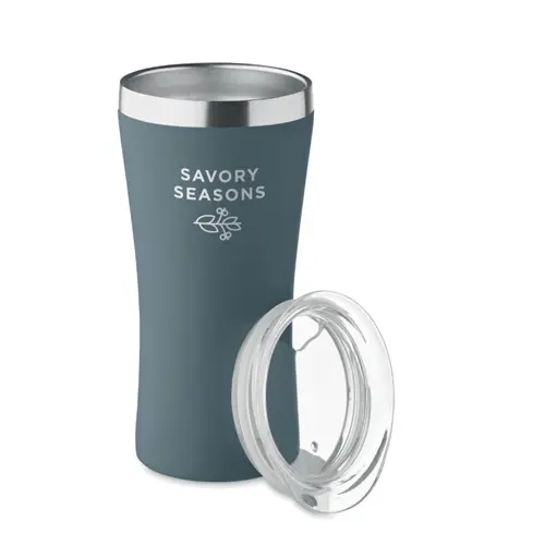 Bicchiere doppio strato in acciaio inox riciclato 160ml