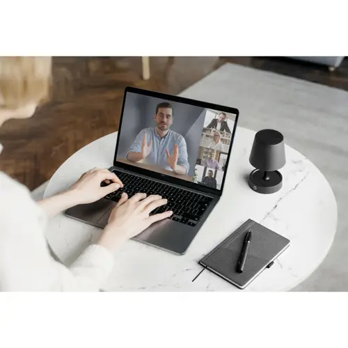 Lampada da tavolo USB retrattile e ricaricabile in ABS