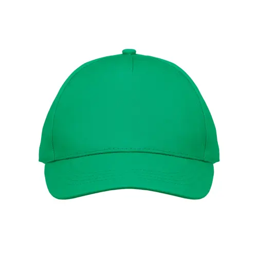 Cappellino per bambini in cotone 180gr a 5 pannelli con chiusura a velcro