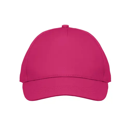 Cappellino per bambini in cotone 180gr a 5 pannelli con chiusura a velcro