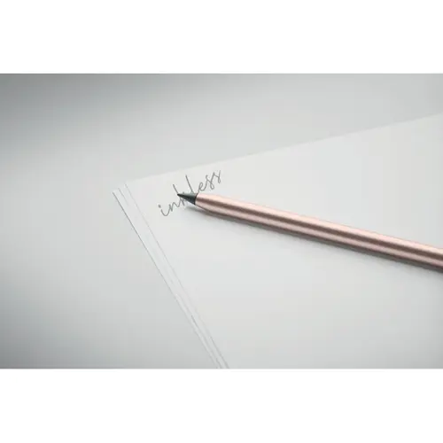 Penna senza inchiostro in alluminio riciclato di lunga durata