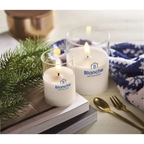 Candela di cera a LED