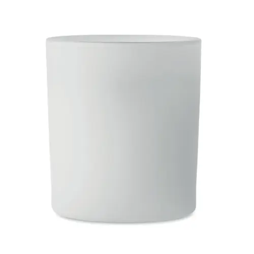 Candela in cera vegetale profumo vaniglia contenitore in vetro 200gr