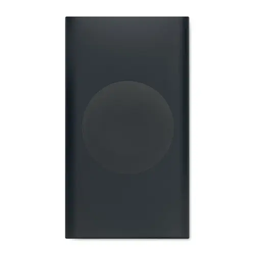 Power bank in alluminio riciclato con ricarica wireless da 5000mAh