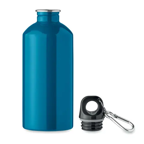 Borraccia in acciaio inox riciclato con moschettone da 500ml