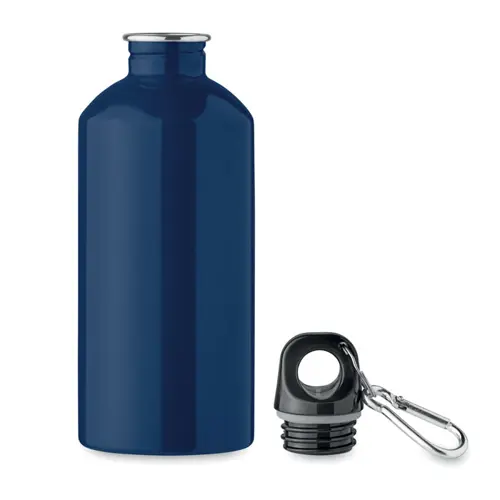 Borraccia in acciaio inox riciclato con moschettone da 500ml
