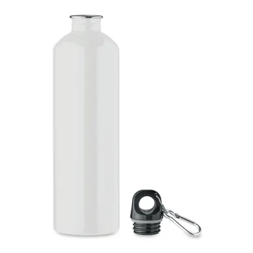 Borraccia in acciaio inox riciclato con moschettone da 750ml