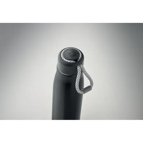 Bottiglia in acciaio inox riciclato doppio strato con coperchio in plastica da 500ml