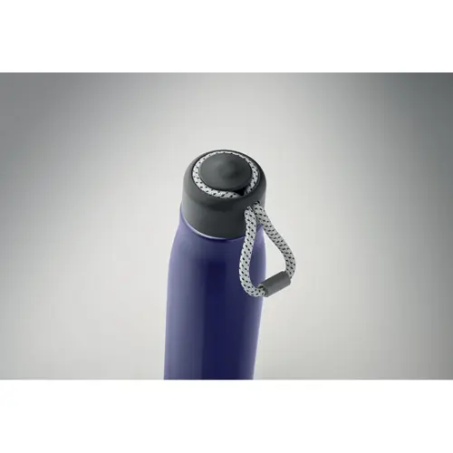 Bottiglia in acciaio inox riciclato doppio strato con coperchio in plastica da 500ml