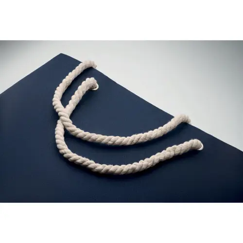 Borsa da spiaggia in feltro RPET con manici in corda 46x13x32cm