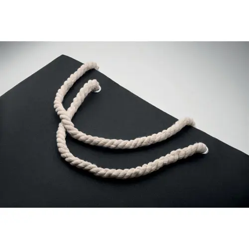 Borsa da spiaggia in feltro RPET con manici in corda 46x13x32cm