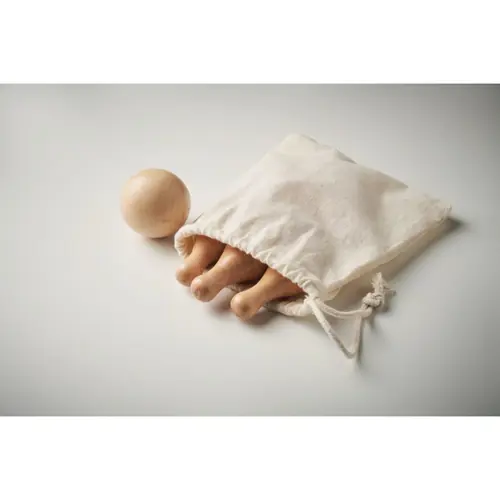 Mini set da bowling in legno di pino