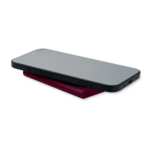 Power bank wireless magnetico in alluminio riciclato con ricarica rapida da 5000mah