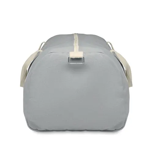 Borsone in tessuto riciclato 320gr con manico in cotone e tracolla staccabile 49x26x24cm