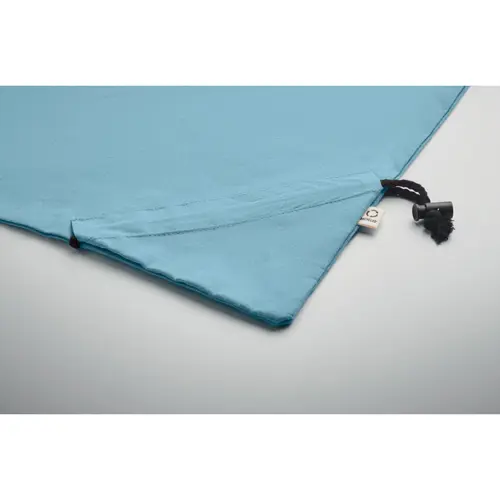 Shopper pieghevole in contone riciclato da 140g 38x40cm