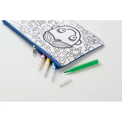 Astuccio da colorare con pennarelli