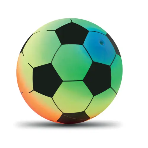 Pallone in PVC da spiaggia gonfiabile con ago Ø17CM