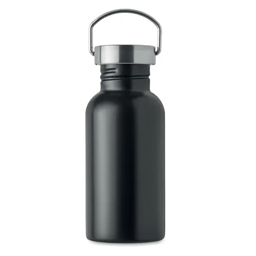 Borraccia in acciaio inox riciclato con coperchio e manico da 500ml