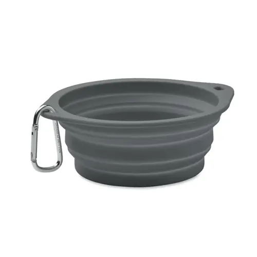 Ciotola portatile pieghevole in silicone per animali 350ml