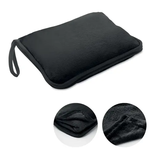 Set coperta o cuscino da viaggio in flanella 220gr