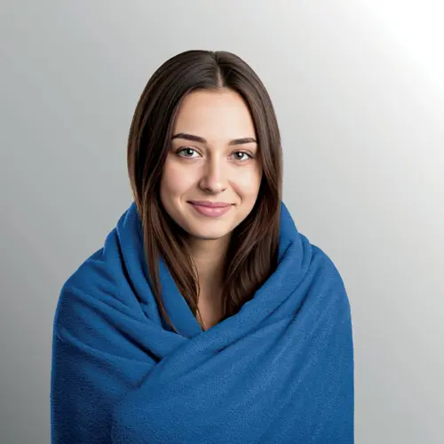 Set coperta o cuscino da viaggio in flanella 220gr