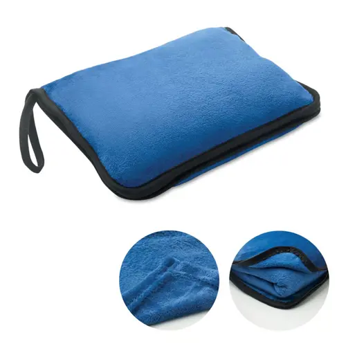 Set coperta o cuscino da viaggio in flanella 220gr