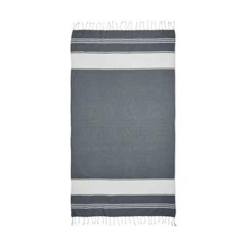 Set di teli da spiaggia con sacchetto coulisse in materiale riciclato 90x160cm