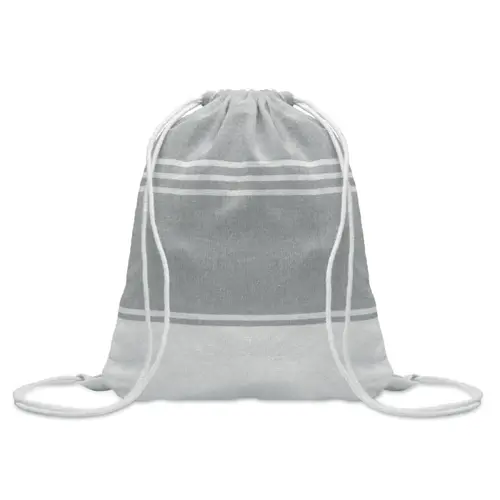 Set di teli da spiaggia con sacchetto coulisse in materiale riciclato 90x160cm