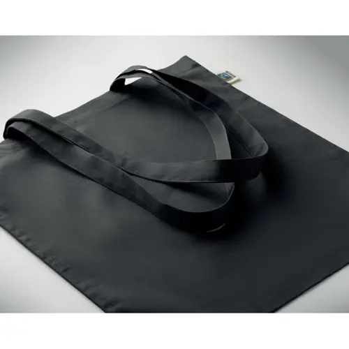 Shopper in cotone Equo Solidale Fairtrade con manici lunghi da 180gr 38X42CM